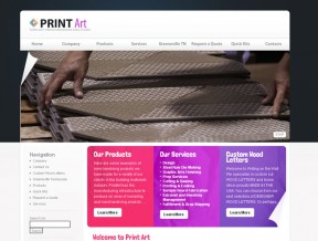 This client who specializes in turn-key merchandising solutions and other printing/cutting needs for businesses needed a fresh design and a new look for their  ...