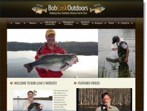 Bob Lusk, aka the Pond Boss has quite the aquatic empire.  After creating their Texoma Hatchery website they asked us to do a face lift to Bob's...