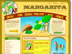 After maintaining their own website for quite sometime, this margarita and frozen drink machine sales and rental company has moved up to a completely dynamic...