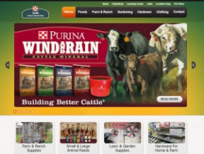 Another fine agricultural site in conjunction with our marketing partner that specializes in feed stores.  This client needed a jquery promo slider for their home...