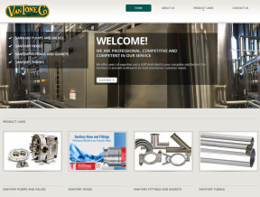 Van Tone Company is an industrial equipment company specializing in sanitary pumps, valves, hoses, tubing, and other fittings.  They were looking for a clean, modern...