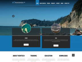 This coastal and hydraulic engineering software site was heavy on technical information and in need of updating to give it a new look and feel...